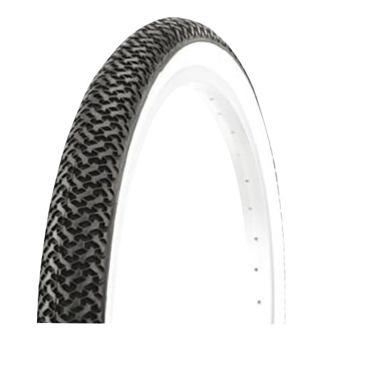 PNEU VTC/URBAIN 20X1.75 TR DELI S-117 TT NOIR/ BLANC (47-406)