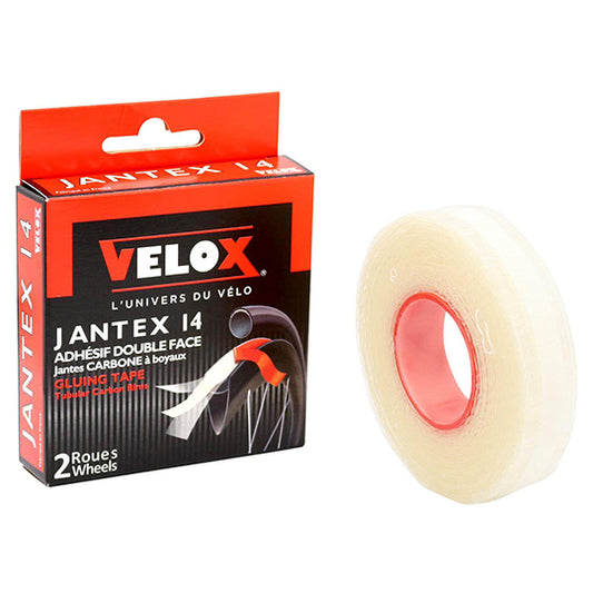 BANDE ADHESIVE/FOND DE JANTE/COLLE BOYAU VELOX 18MM JANTEX JANTE CARBONE (POUR 2 ROUES)