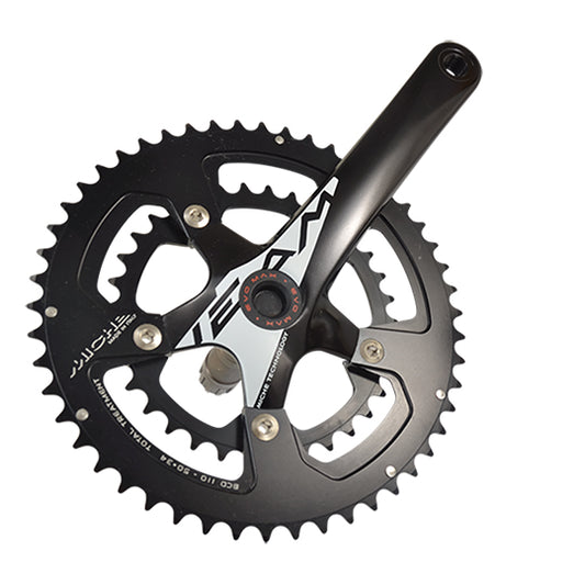 PEDALIER ROUTE COMPACT 50-34D L172.5 MICHE TEAM NOIR SANS CUVETTE EVO MAX BSC 10V