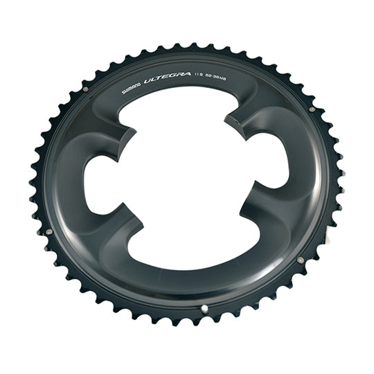 PLATEAU ROUTE DIAM 110 EXTER 52DTS GRIS SHIMANO ORIGINE ULTEGRA 6800 11V. (4 BRANCHES)