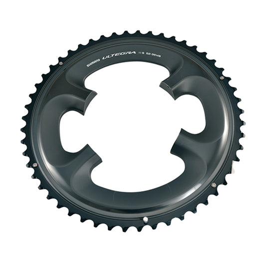 PLATEAU ROUTE DIAM 110 EXTER 52DTS GRIS SHIMANO ORIGINE ULTEGRA 6800 11V. (4 BRANCHES)