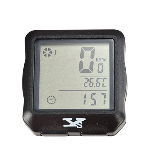 COMPTEUR VELO SANS FIL OPTIMIZ 21 FCTS NOIR
