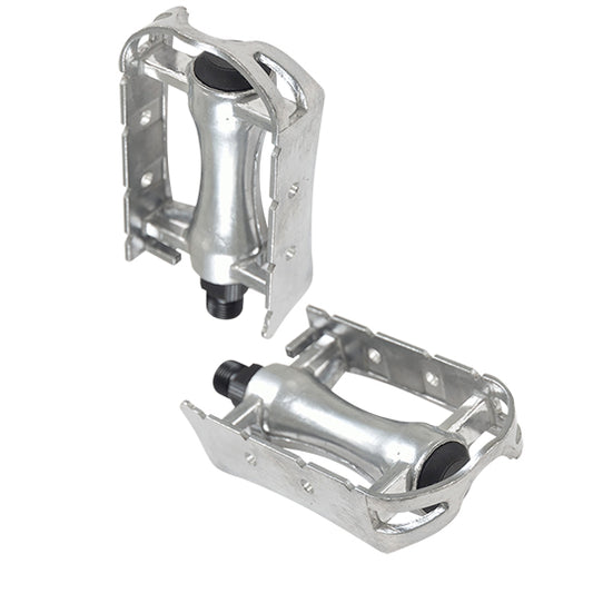 PEDALE ROUTE/FIXIE OPTIMIZ ALU ARGENT D9/16 (PR)