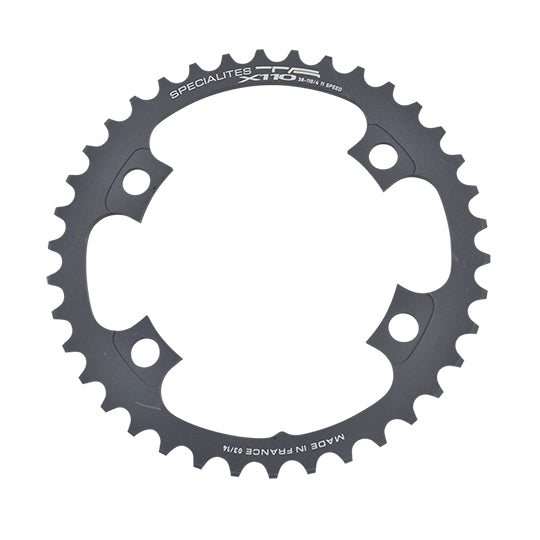 PLATEAU ROUTE DIAM 110 INTER 38DTS NOIR X110 (COMP.SHIM.9100-9000/R8000-6800/R7000-5800 4