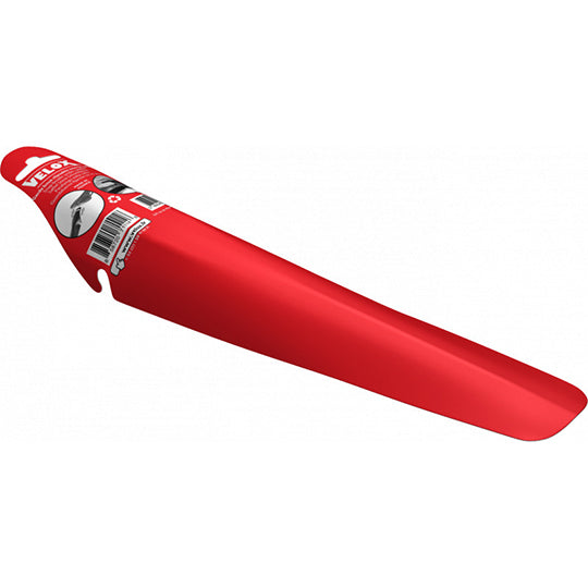 GARDE BOUE ROUTE/FIXIE/VTT AR VELOX ROUGE CLIPSABLE SOUS LA SELLE