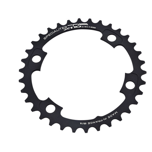 PLATEAU ROUTE DIAM 110 INTER 34DTS NOIR X110 (COMP.SHIM.9100-9000/R8000-6800/R7000-5800 4