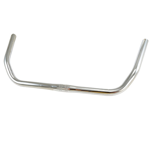 CINTRE VELO CITY ACIER D25.4 CHROME ERGOTEC L550MM HAUT.40MM 75° 636GR