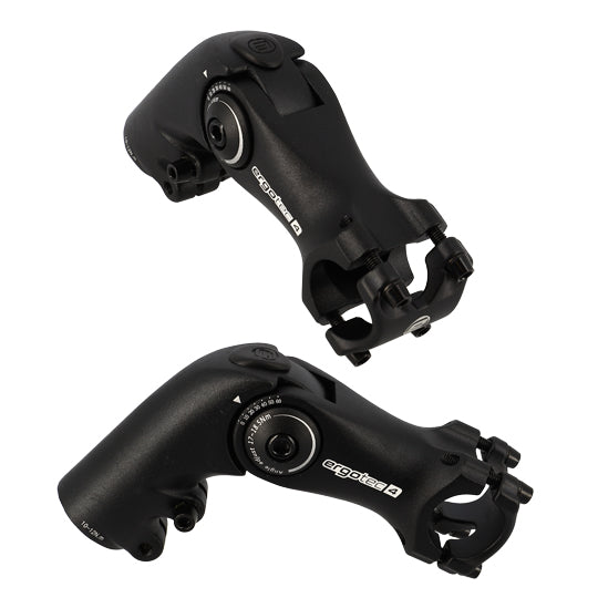 POTENCE REGLABLE AHEAD SET 1''1/8 L90 ERGOTEC OCTOPUS AHEAD 50 ALU NOIR 0/+60° CINTRE 25.4