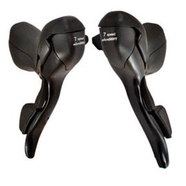 LEVIER/MANETTE ROUTE  7V. OPTIMIZ COMPATIBLE SHIMANO DOUBLE/TRIPLE (PR)