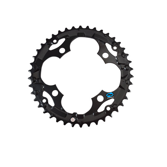 PLATEAU VTT TRIPLE DIAM 104 EXTER 42DTS NOIR 4 BRANCHES SHIMANO ORIGINE ACERA M361 7/8V