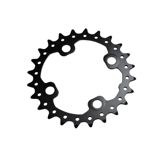 PLATEAU VTT DOUBLE DIAM  64 INTER 24DTS NOIR 4 BRANCHES SHIMANO ORIGINE SLX M675/XT 785