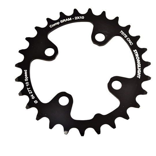 PLATEAU VTT DOUBLE DIAM  64 INTER 27DTS NOIR 4 BRANCHES ALU 7075 STRONG 10V SRAM XX+SHIMAN