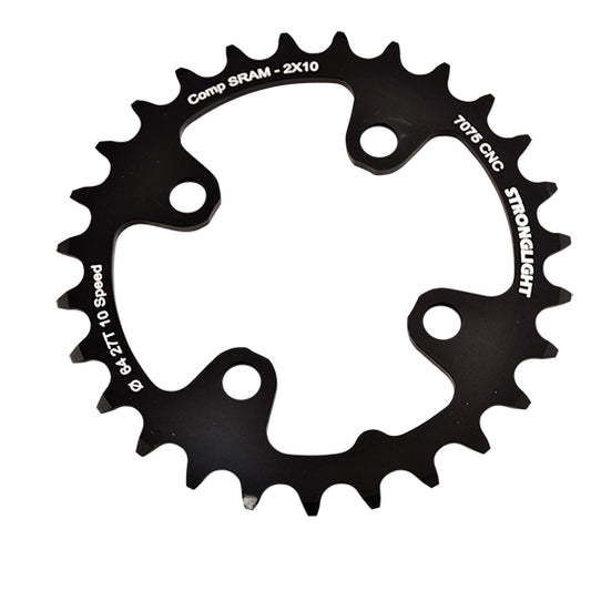 PLATEAU VTT DOUBLE DIAM  64 INTER 27DTS NOIR 4 BRANCHES ALU 7075 STRONG 10V SRAM XX+SHIMAN