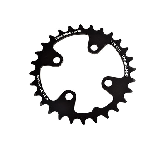 PLATEAU VTT DOUBLE DIAM  64 INTER 28DTS NOIR 4 BRANCHES ALU 7075 STRONG 10V SRAM XX+SHIMAN