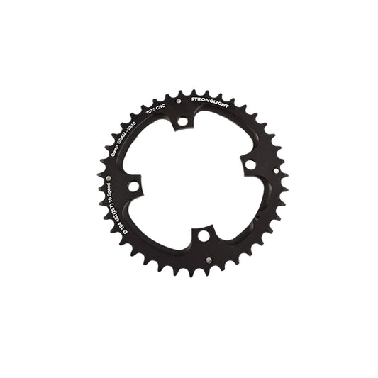 PLATEAU VTT DOUBLE DIAM 104 EXT.40DTS NOIR 4BR. ALU 7075 STRONG 10V SRAM (PLATEAU FILETE)