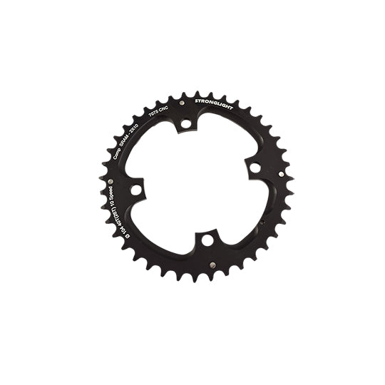 PLATEAU VTT DOUBLE DIAM 104 EXT.40DTS NOIR 4BR. ALU 7075 STRONG 10V SRAM (PLATEAU FILETE)