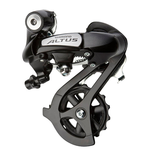 DERAILLEUR VTT AR SHIMANO ALTUS M310  7/8V. NOIR