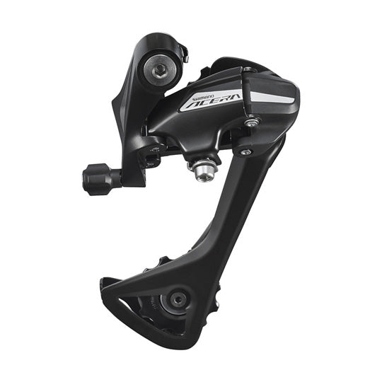 DERAILLEUR VTT AR SHIMANO ACERA M3020 7/8V. NOIR GRANDE CHAPE