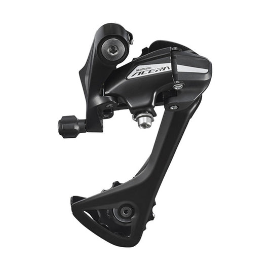 DERAILLEUR VTT AR SHIMANO ACERA M3020 7/8V. NOIR GRANDE CHAPE