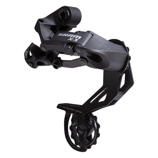 DERAILLEUR VTT AR SRAM X3  7/8V. NOIR CHAPE LONGUE