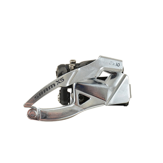DERAILLEUR VTT AV SRAM X5  D34.9/31.8  10V TIRAGE HAUT ET BAS COLLIER BAS (2X10V)