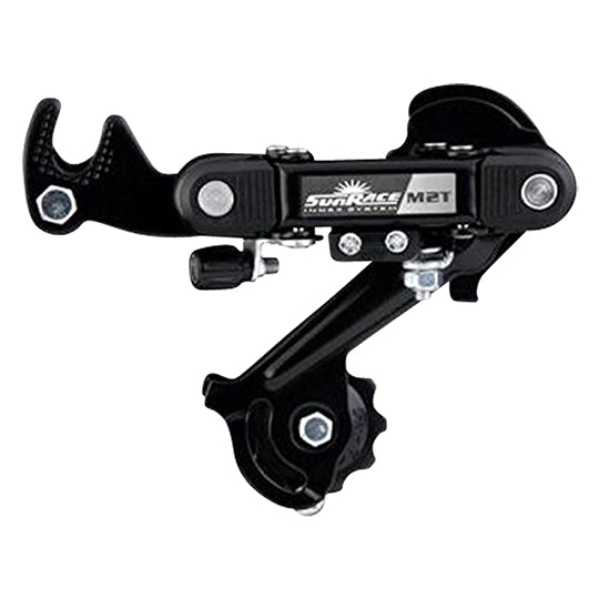 DERAILLEUR VTT AR SUNRACE M2T COMP. SHIMANO  6/7V. GRANDE CHAPE (A PATTE)