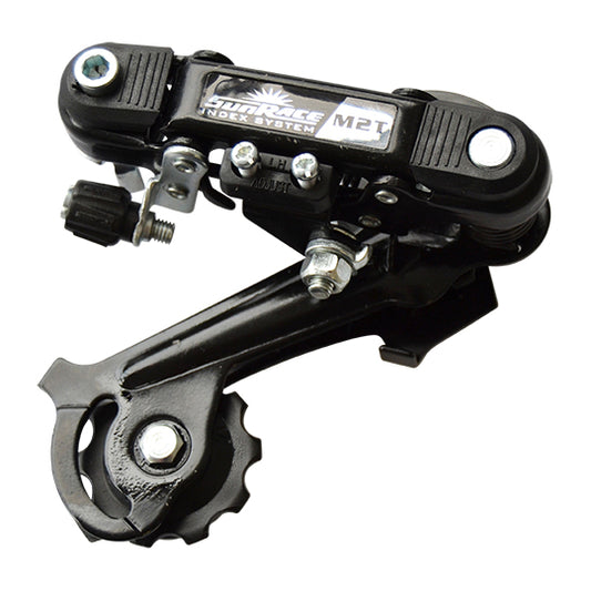DERAILLEUR VTT AR SUNRACE M2T COMP. SHIMANO  6/7V. GRANDE CHAPE (A VISSER)