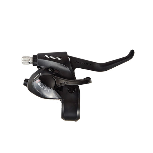 LEVIER/MANETTE VTT 6V. SHIMANO DROIT STEF41 V-BRAKE NOIR 2 DOIGTS