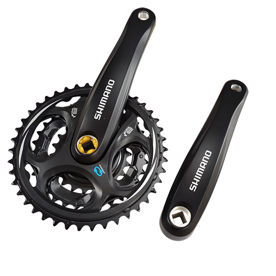 PEDALIER VTT TRIPLE 42-32-22D L170 ALU SHIMANO ALTUS M311 7/8V (AXE CARRE 122)