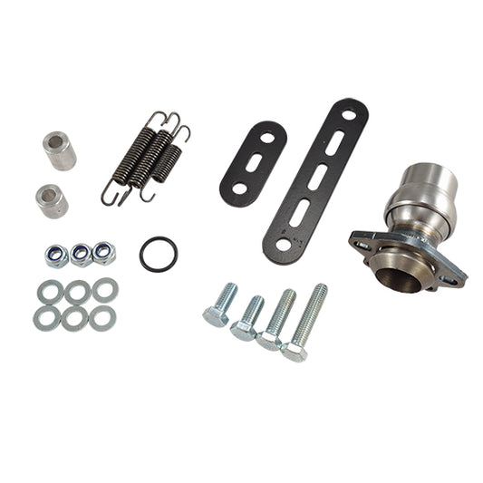 ACCESSOIRE POT MECABOITE DOPPLER GP8.0 ADAPT. DERBI PASSAGE HAUT (ROTULE+VISSERIE+PATTES)