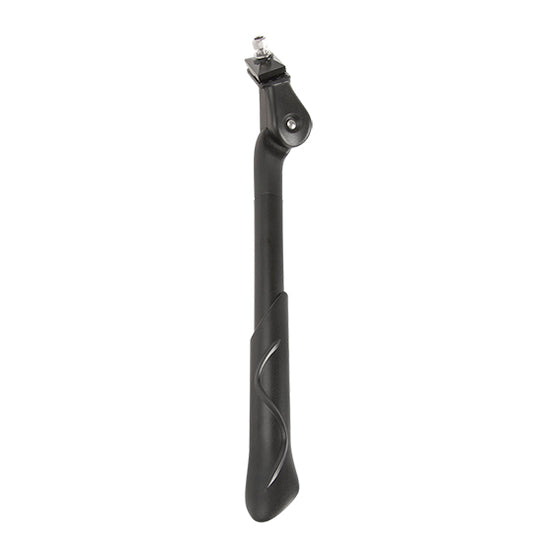 BEQUILLE VELO LATERALE REGLABLE 24/29'' ALU NOIR RENFORCEE E BIKE/VAE