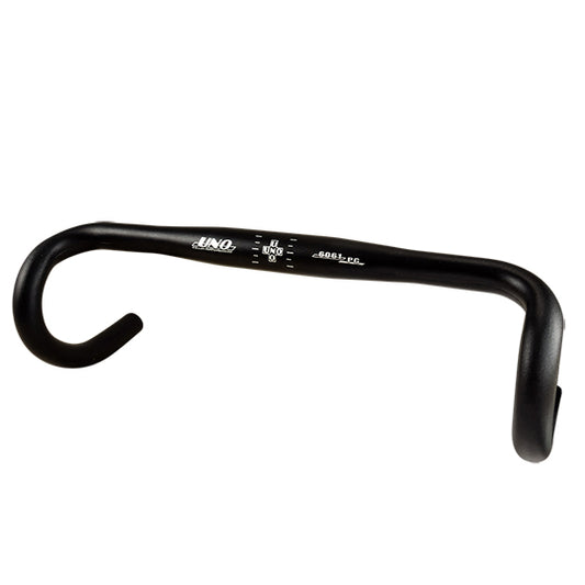CINTRE ROUTE ALU D31.8  40 AXE/AXE (42 EXTERIEUR) NOIR COMPACT (PROF.75MM/HT.120MM)