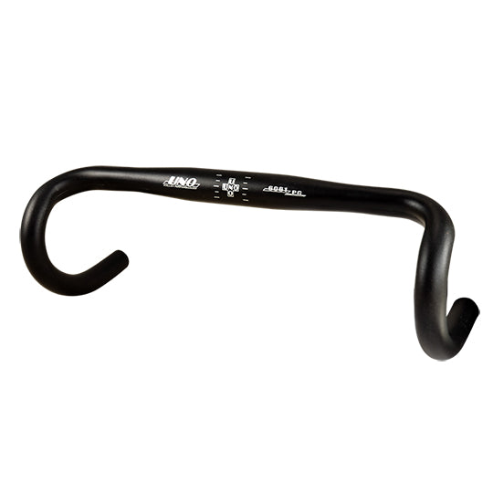 CINTRE ROUTE ALU D31.8  38 AXE/AXE (40 EXTERIEUR) NOIR COMPACT (PROF.75MM/HT.120MM)