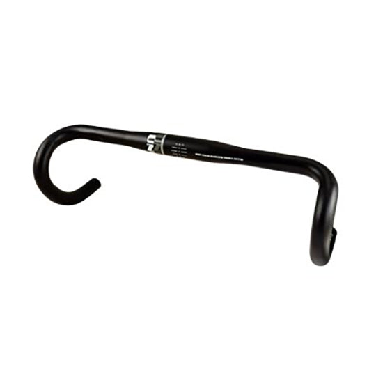 CINTRE ROUTE ALU D31.8  42 AXE/AXE (44 EXTERIEUR) NOIR COMPACT DB (PROF.70MM/HT.120MM)