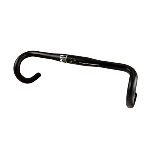 CINTRE ROUTE ALU D31.8  42 AXE/AXE (44 EXTERIEUR) NOIR COMPACT DB (PROF.70MM/HT.120MM)