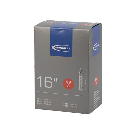 CHAMBRE A AIR VELO 16" X 1.75-2.40 (47/62-305) VP SCHWALBE STANDARD SV3