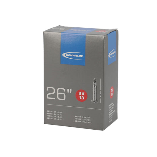 CHAMBRE A AIR VELO 26" X 1.50-2.40 (40/62-559) VP SCHWALBE STANDARD SV13