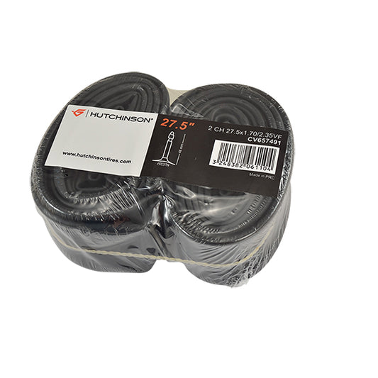 CHAMBRE A AIR VELO 27.5" X 1.70-2.35 (44/60-584) VP HUTCHINSON (LOT DE 2 ) PRIX NET