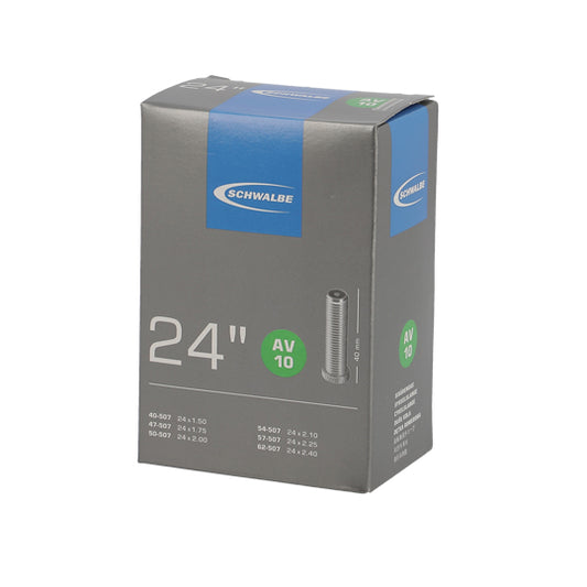 CHAMBRE A AIR VELO 24" X 1.50-2.40 (40/62-507) VS SCHWALBE AV10
