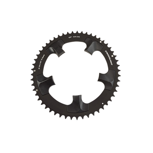 PLATEAU ROUTE DIAM 130 EXTER 53DTS NOIR CT2 ULTEGRA 6700 STRONG 10V. 5 BRANCHES