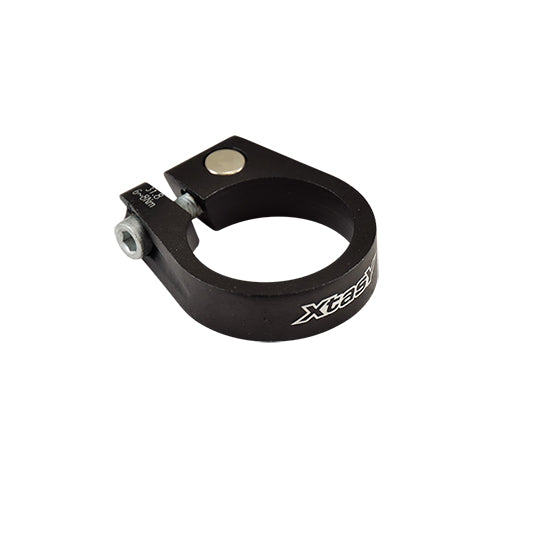 COLLIER TIGE DE SELLE ROUTE D31.8 MM ERGOTEC NOIR ALU 6061