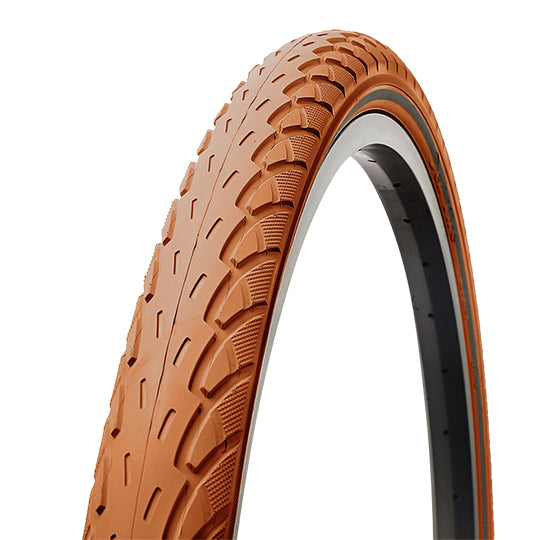 PNEU VTC/URBAIN 26X1.75 TR DELI SA-206 ANTICREVAISON 1.3MM TT MARRON (47-559)