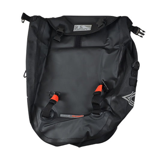 SACOCHE VELO PORTE BAGAGE CANADA NOIRE 100% ETANCHE (PR) 2X20L