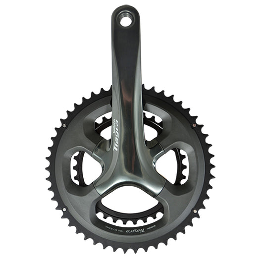 PEDALIER ROUTE COMPACT 50-34D L172.5 SHIMANO TIAGRA 4700 GRIS FONCE 10V.