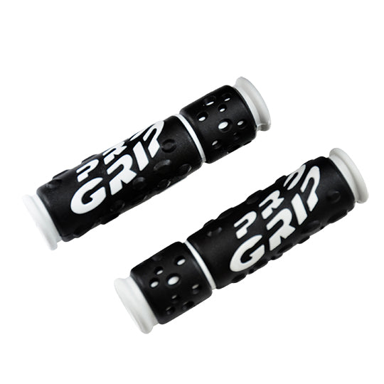 POIGNEE VELO PROGRIP 953 124MM PREDECOUPE NOIR/BLANC (PR)