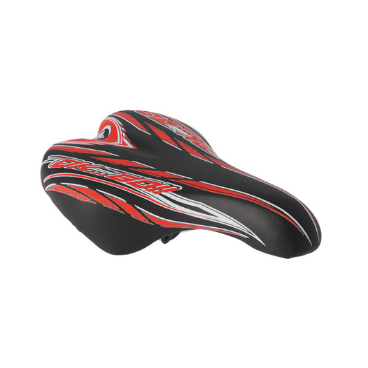 SELLE ENFANT KID 16/20 POUCES MONTE GRAPPA 996 OK GO NOIR/ROUGE AVEC CHARIOT DE SELLE
