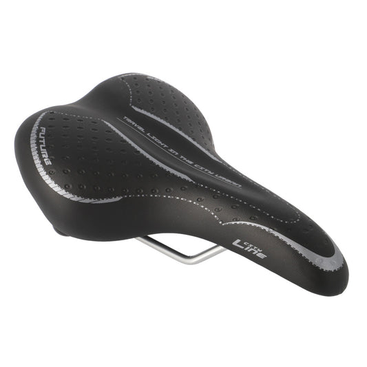 SELLE LOISIR MONTE GRAPPA 1900 FUTURE HOMME NOIR ELASTOMERE