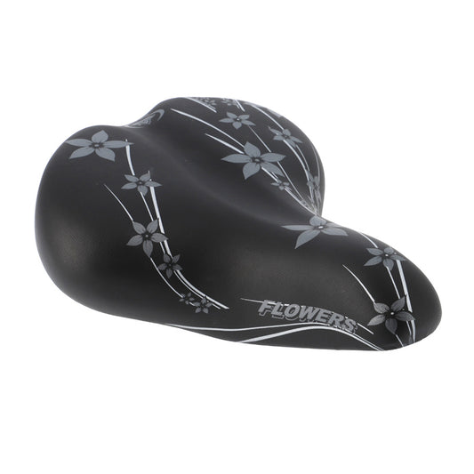 SELLE LOISIR MONTE GRAPPA 061 HAPPY FLOWERS FEMME NOIR