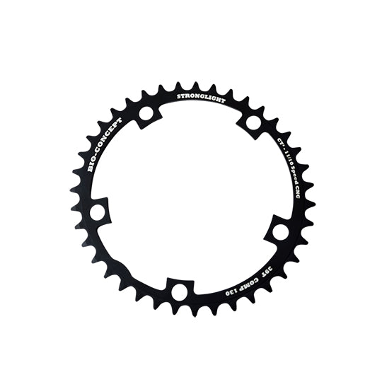 PLATEAU ROUTE DIAM 130 INTER 39DTS NOIR CT2 OVALE BIO CONCEPT STRONG 11/10V 5 BRANCHES