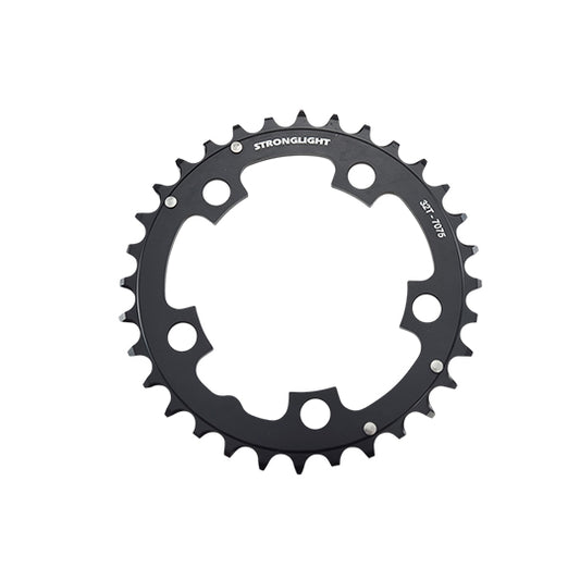 PLATEAU VTT TRIPLE DIAM  94 INTERM 32 DTS NOIR 5 BRANCHES ALU 7075 STRONG 9V